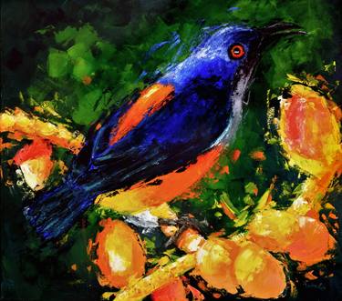 Original Impressionism Animal Paintings by Lubosh Valenta