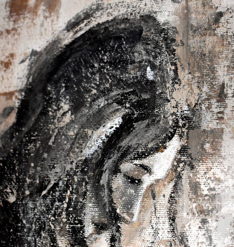 Original Expressionism Nude Painting by Lubosh Valenta