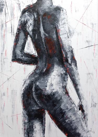 Print of Figurative Nude Paintings by Lubosh Valenta