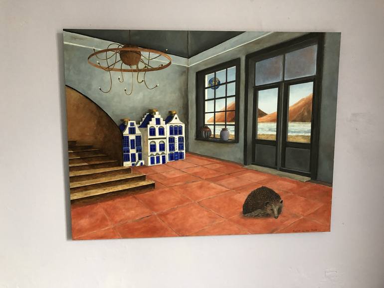 Original Animal Painting by Robert van den Herik