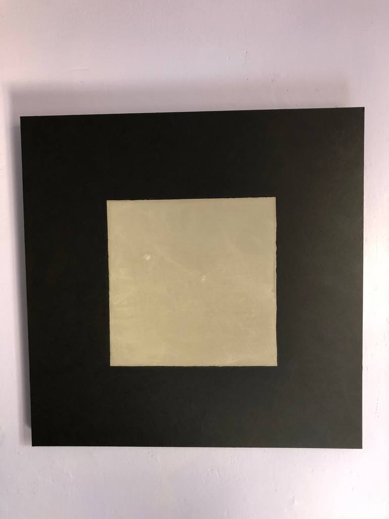 Original Conceptual Abstract Painting by Robert Van Den Herik