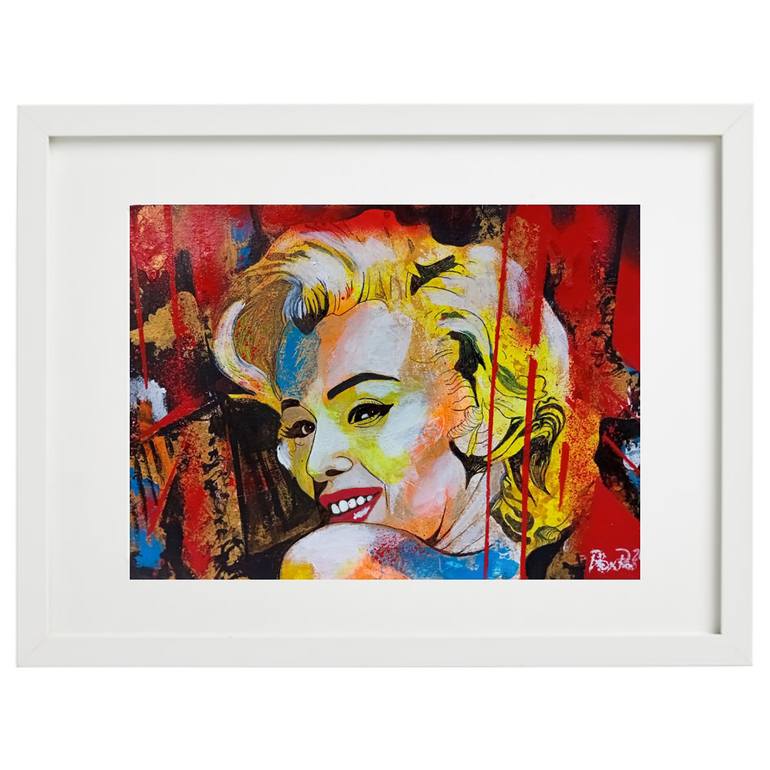 Original Abstract Women Painting by Rox Popescu