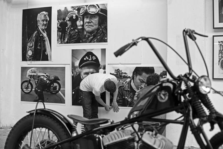 Original Fine Art Motorbike Photography by Horst Friedrichs