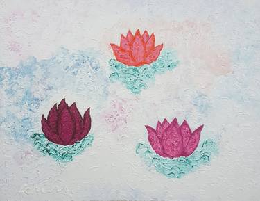 Print of Floral Paintings by Le Minh