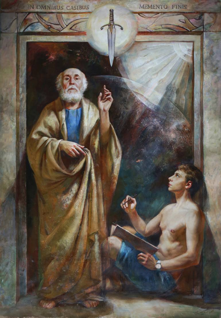 The Sword Of Damocles Painting By Alexey Glazunov Saatchi Art