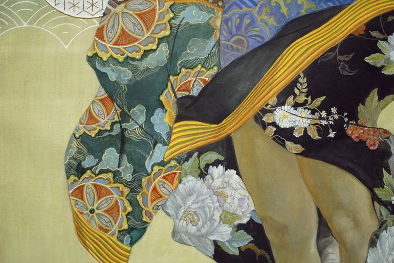 Original Figurative Women Painting by Alexey Glazunov