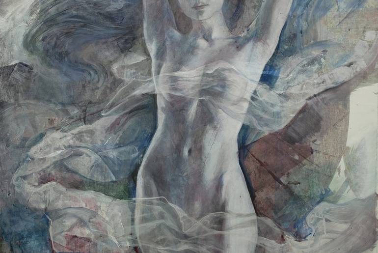 Original Figurative Women Painting by Alexey Glazunov