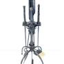 Sculptural Forged Fireplace Tools Set "San Gimignano"