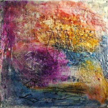 Original Abstract Painting by Ruth Golmant
