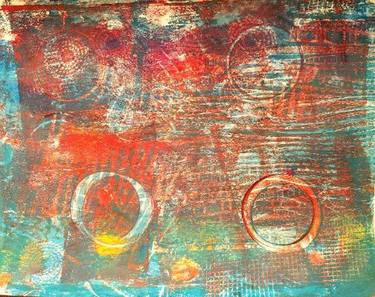 Original Abstract Printmaking by Ruth Golmant