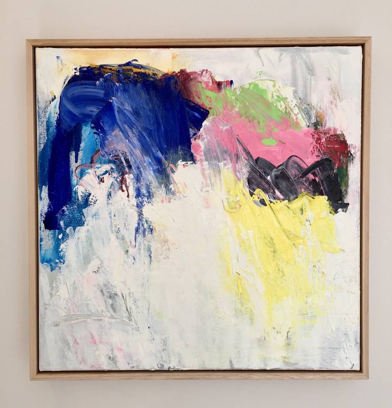 Original Abstract Painting by Charles Hebert