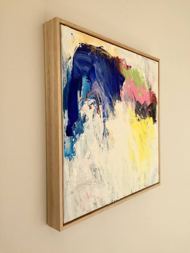 Original Abstract Painting by Charles Hebert