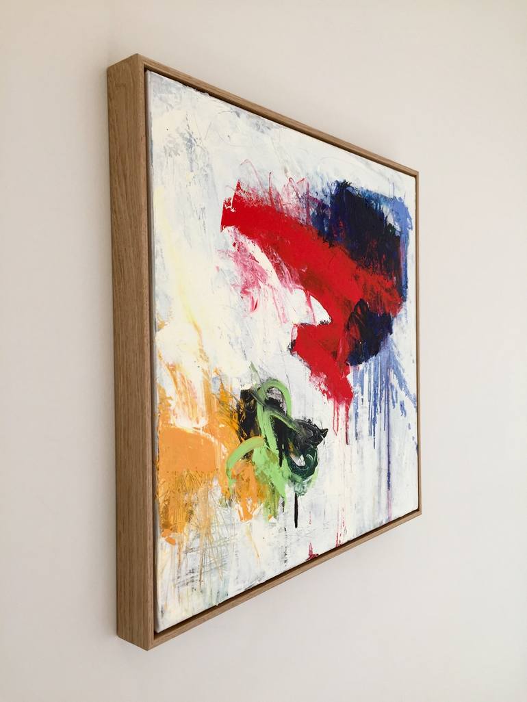 Original Abstract Painting by Charles Hebert