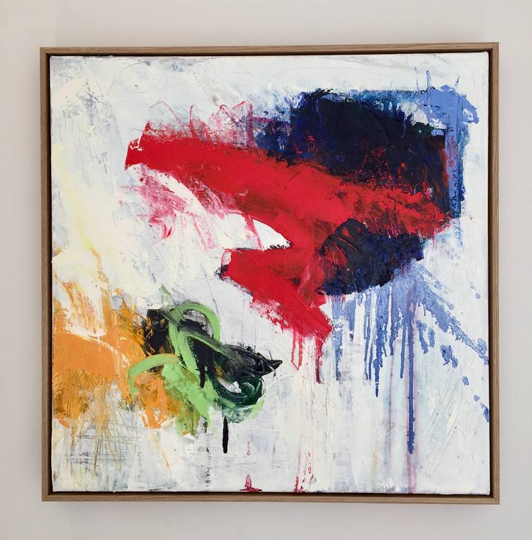 Original Abstract Painting by Charles Hebert