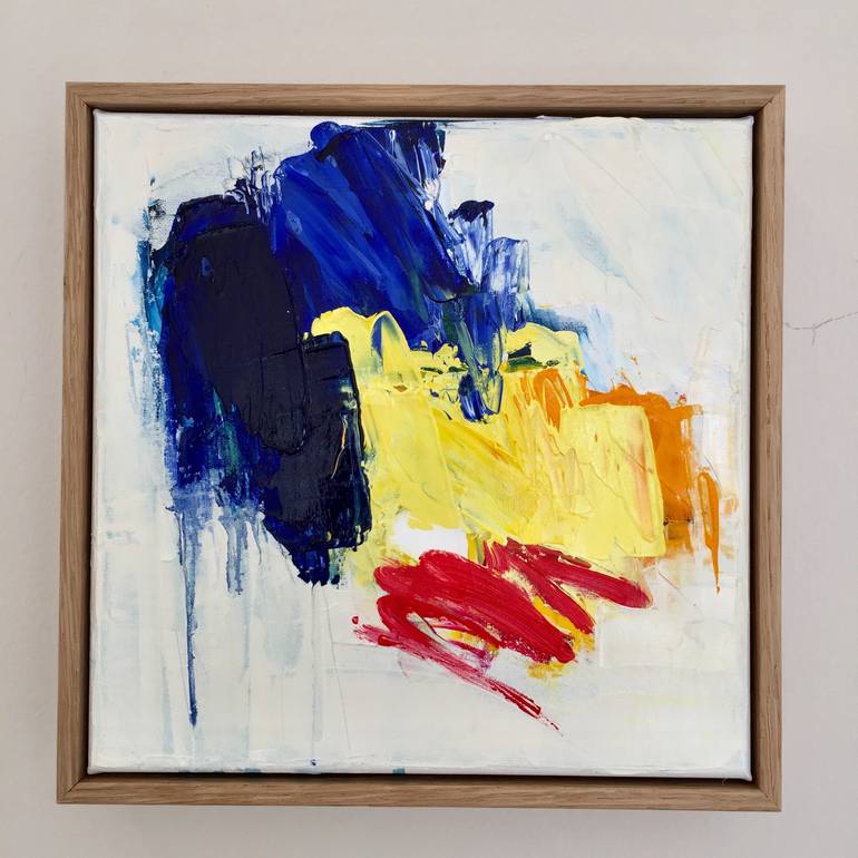 Original Abstract Painting by Charles Hebert