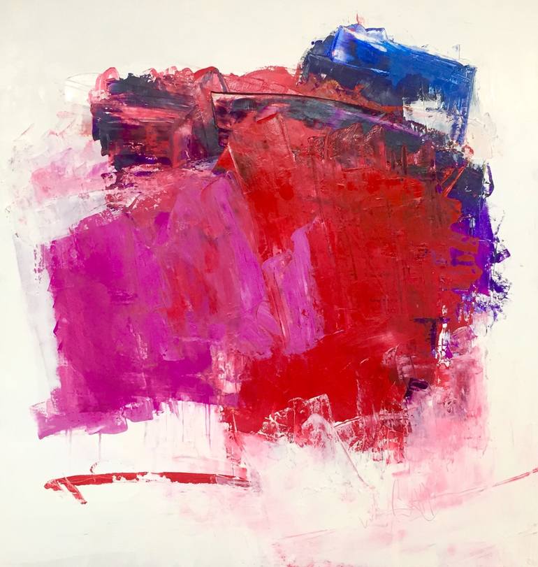 Original Abstract Expressionism Abstract Paintings by Charles Hebert