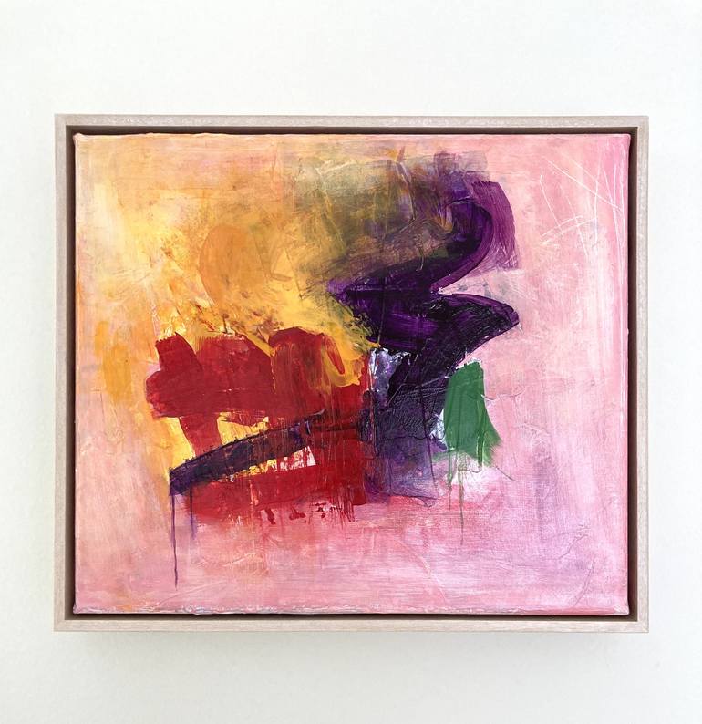 Original Abstract Painting by Charles Hebert