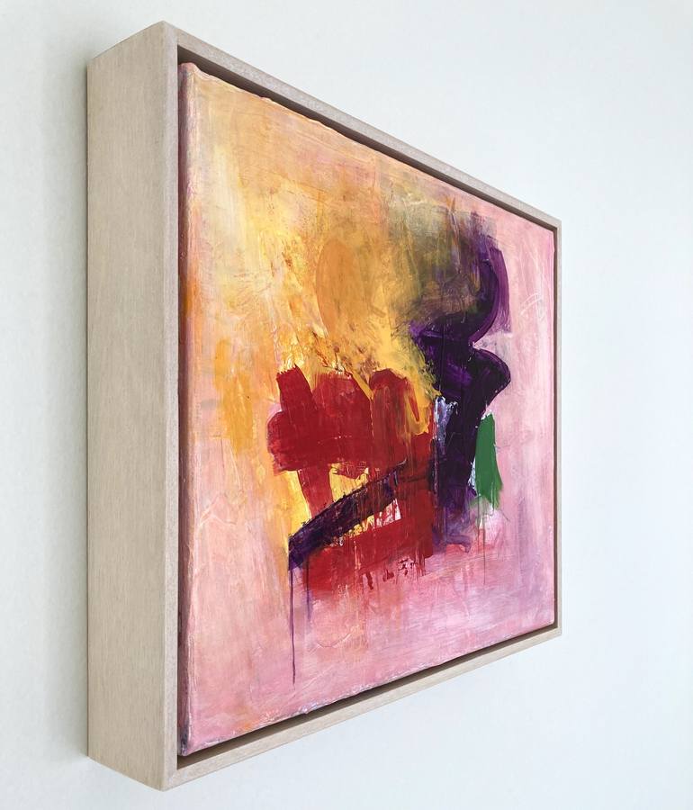 Original Abstract Painting by Charles Hebert