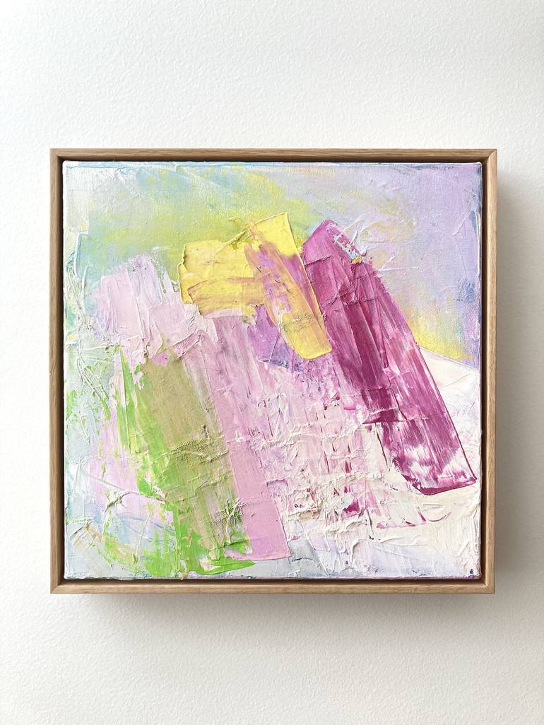 Original Abstract Painting by Charles Hebert