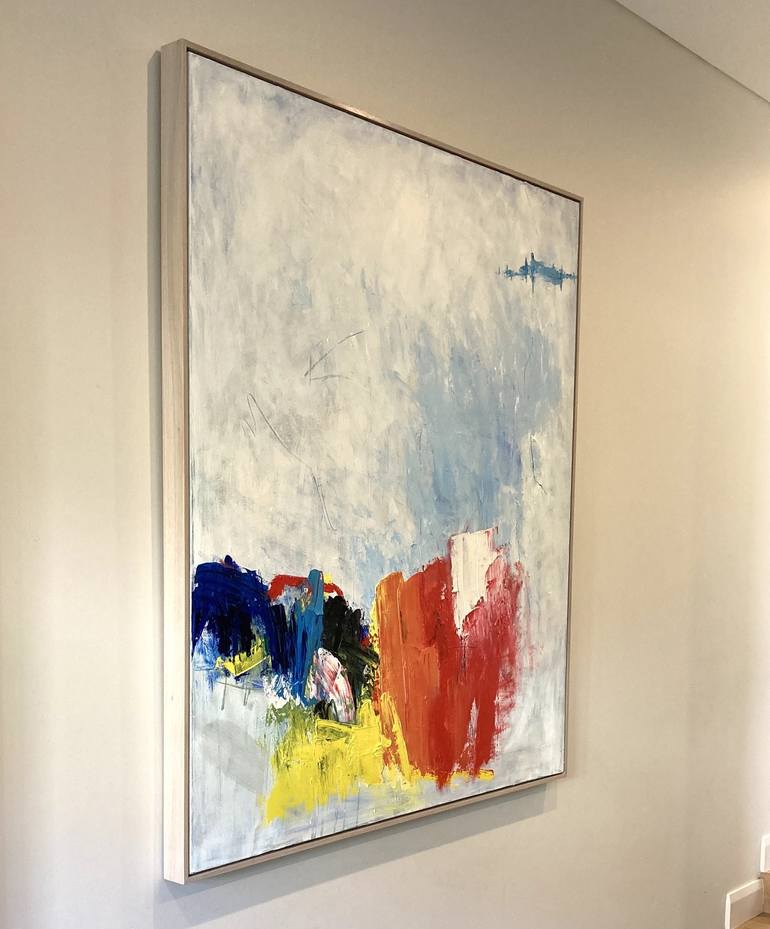 Original Abstract Painting by Charles Hebert