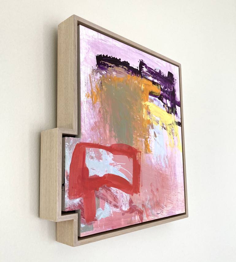 Original Abstract Painting by Charles Hebert