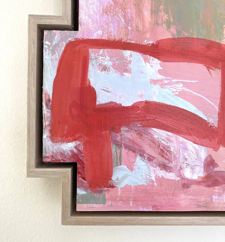 Original Abstract Painting by Charles Hebert