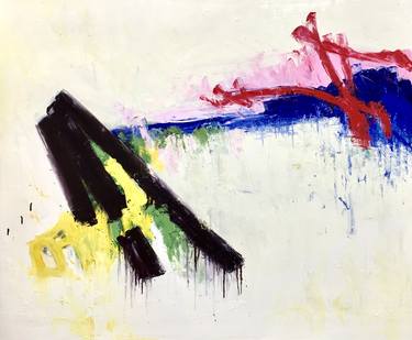 Original Abstract Expressionism Abstract Paintings by Charles Hebert