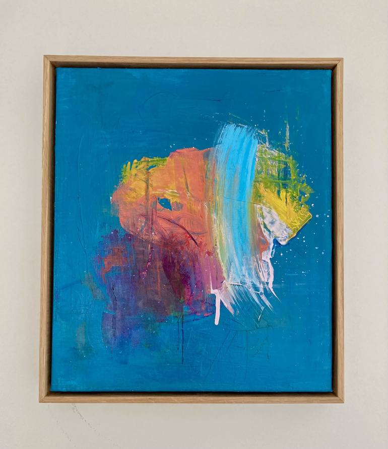 Original Abstract Painting by Charles Hebert