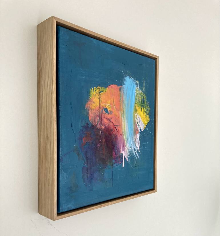 Original Abstract Painting by Charles Hebert