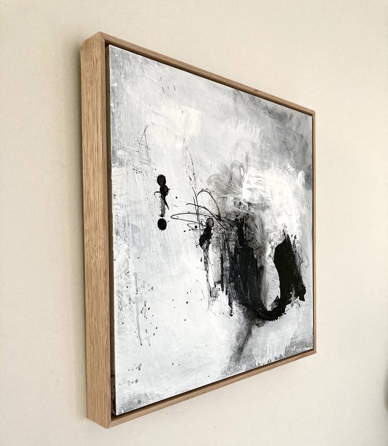 Original Abstract Painting by Charles Hebert