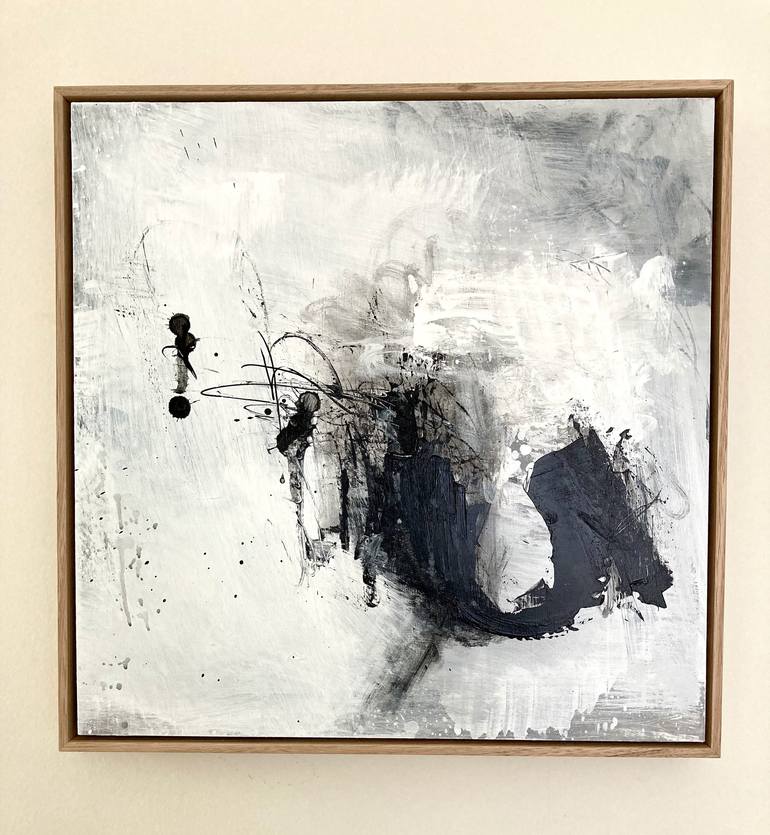 Original Abstract Painting by Charles Hebert