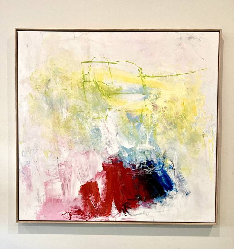 Original Abstract Painting by Charles Hebert