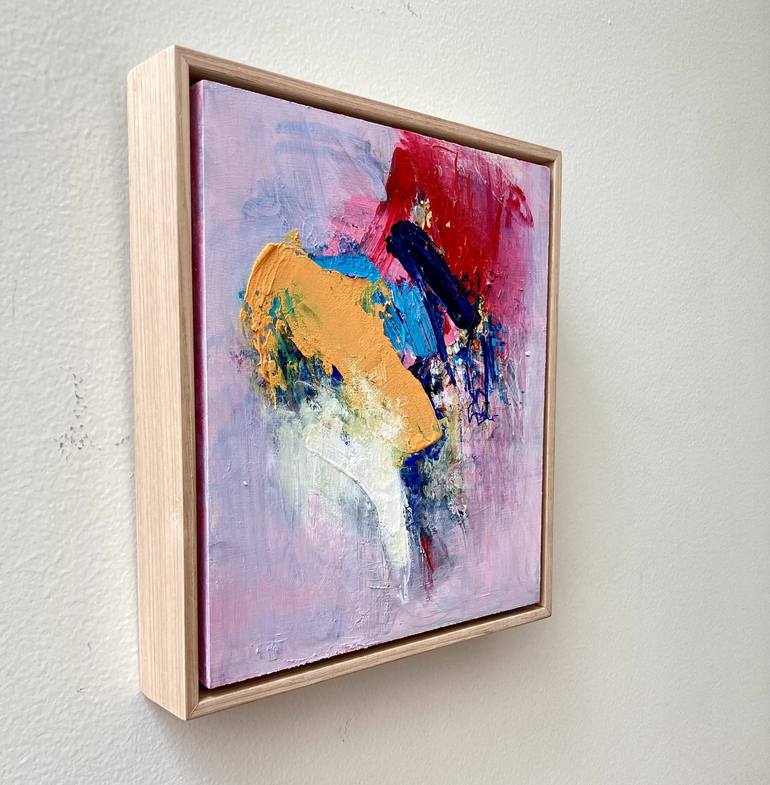 Original Abstract Expressionism Abstract Painting by Charles Hebert