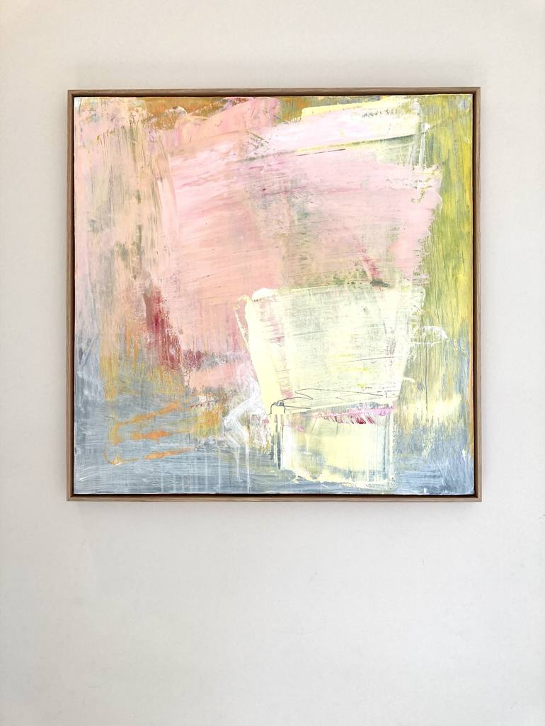 Original Abstract Painting by Charles Hebert