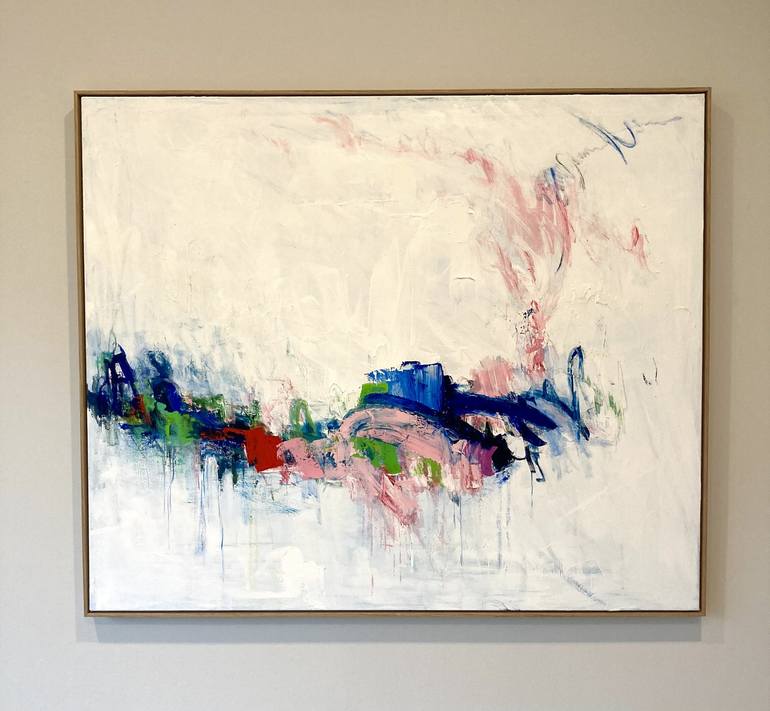 Original Abstract Painting by Charles Hebert