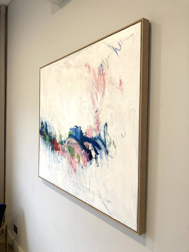 Original Abstract Painting by Charles Hebert