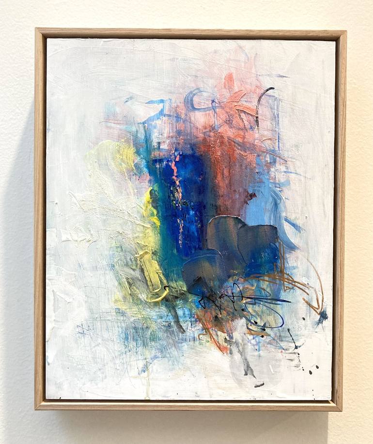 Original Abstract Painting by Charles Hebert