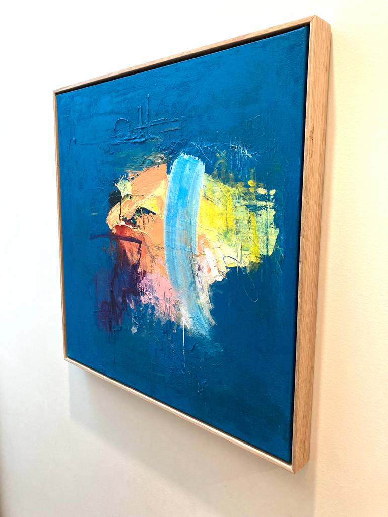 Original Abstract Expressionism Abstract Painting by Charles Hebert