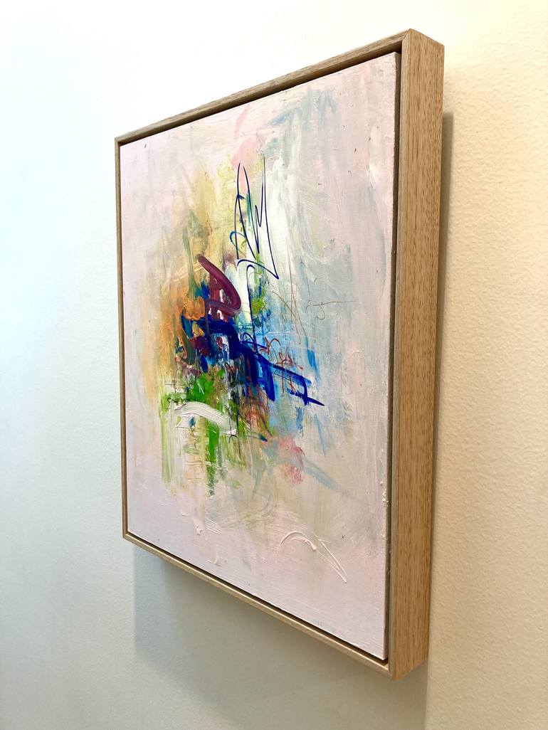 Original Abstract Painting by Charles Hebert