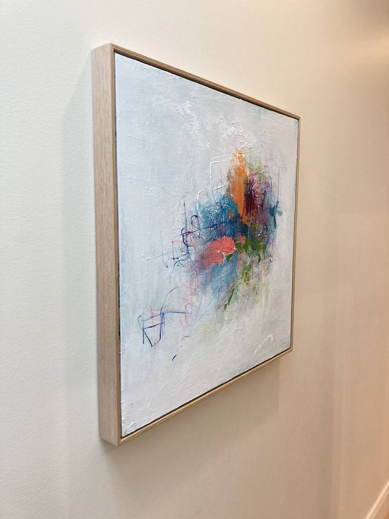 Original Abstract Painting by Charles Hebert