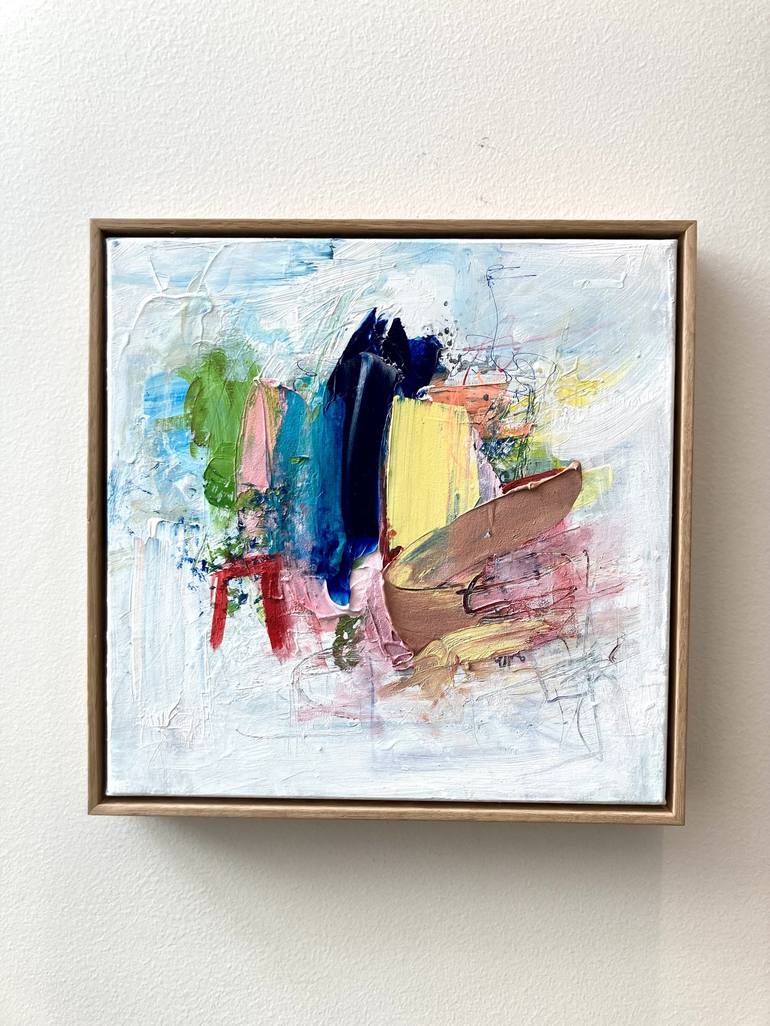 Original Abstract Painting by Charles Hebert