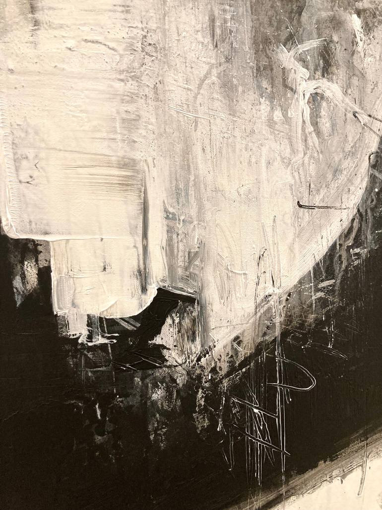 Original Abstract Expressionism Abstract Painting by Charles Hebert