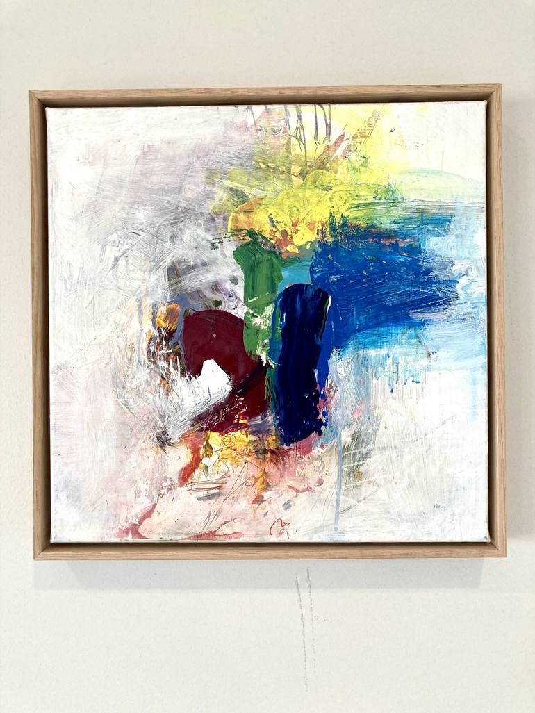 Original Abstract Painting by Charles Hebert