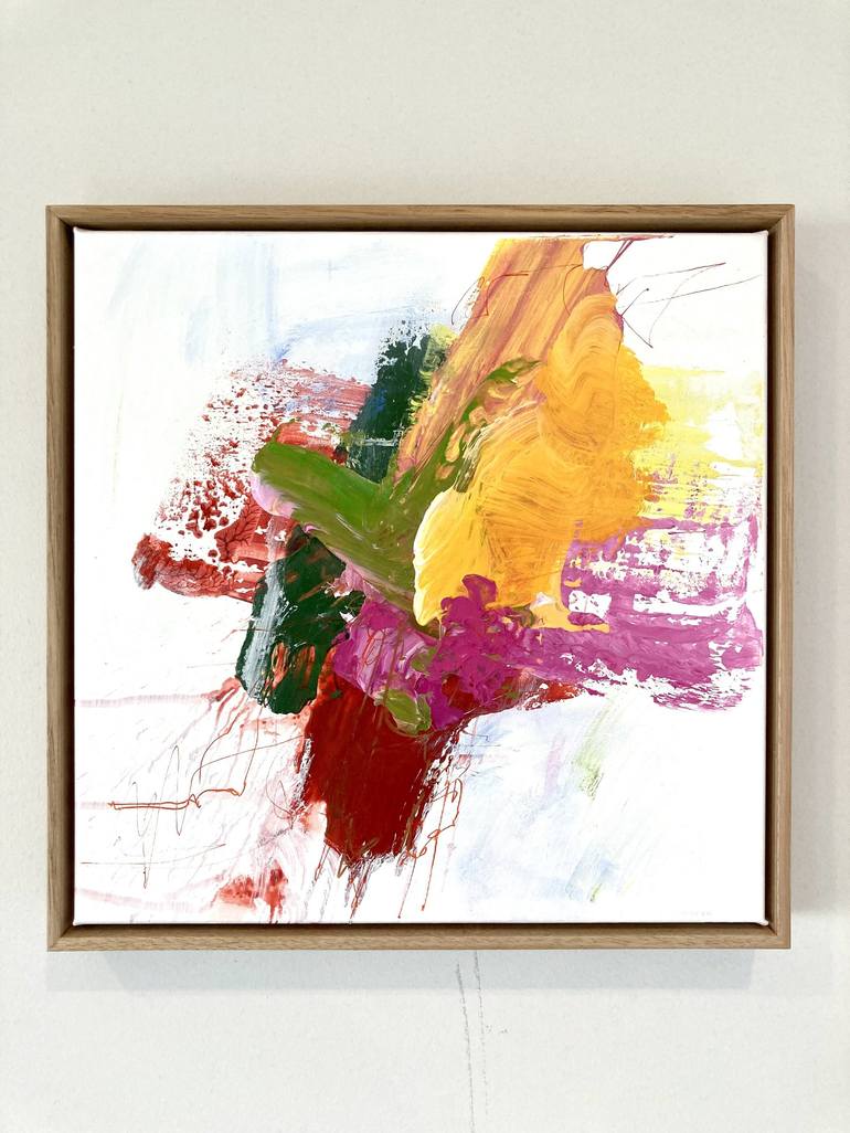 Original Abstract Painting by Charles Hebert