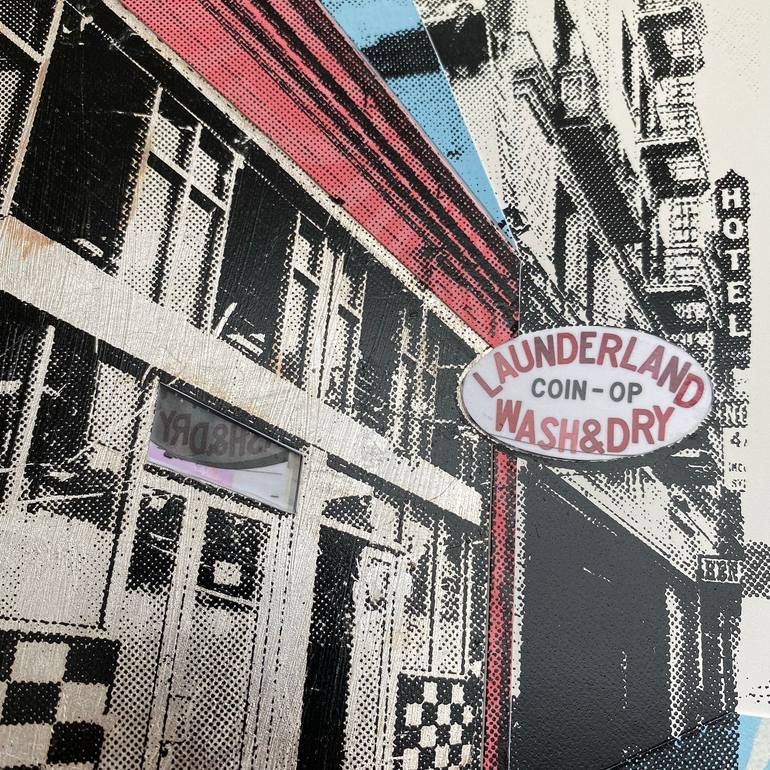 Original Abstract Landscape Mixed Media by Anil Mistry