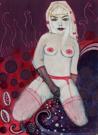 Print of Fine Art Nude Paintings by Anita Smile