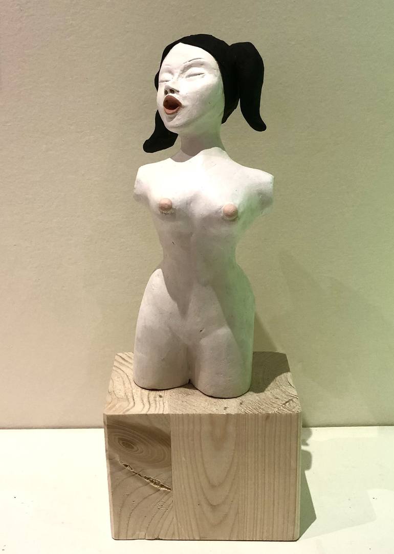 Print of Expressionism Erotic Sculpture by viviana natalini