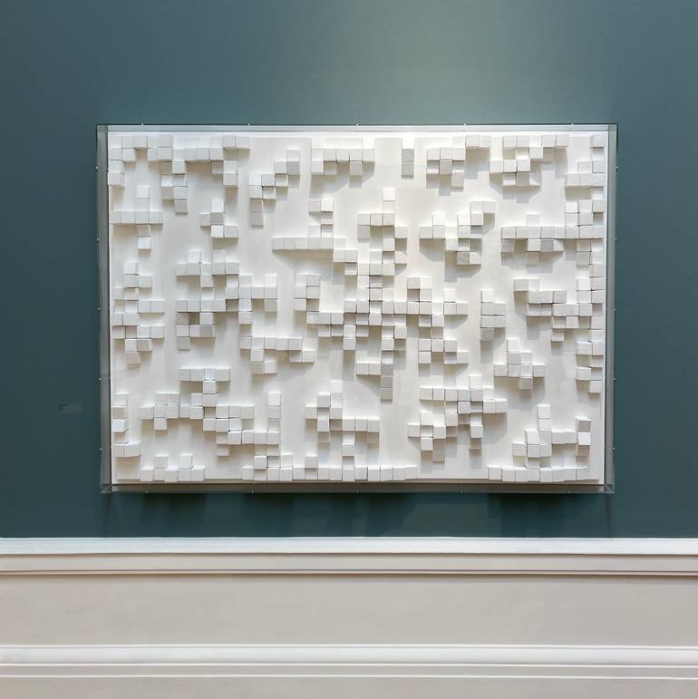 Original Minimalism Abstract Sculpture by Manuel Ursprung