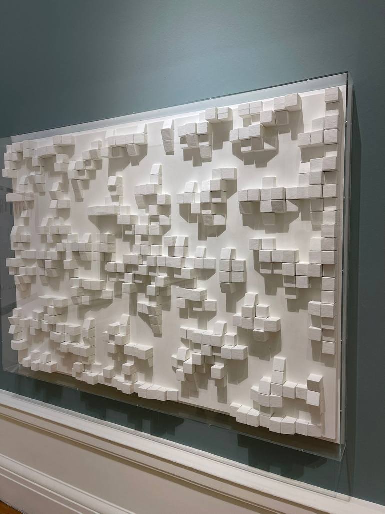 Original Minimalism Abstract Sculpture by Manuel Ursprung