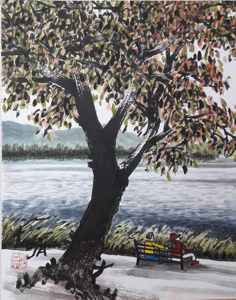 Original Other Landscape Painting by Gil Ja Park